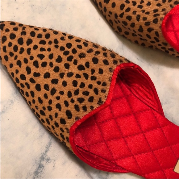 Toss Leopard Print Flats - Picture 2 of 4